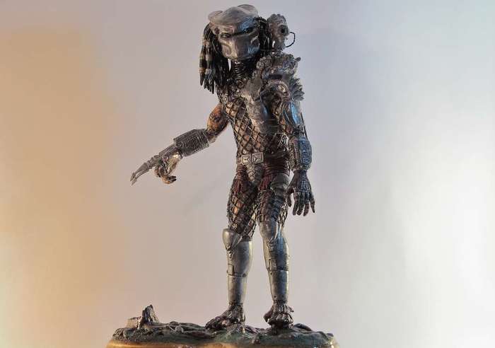 Predator. Jungle Hunter Полимерная глина, Рукоделие с процессом, Хобби, Лепка, Фигурки, Длиннопост, Хищник (фильм)