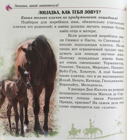 Русские клички лошадей