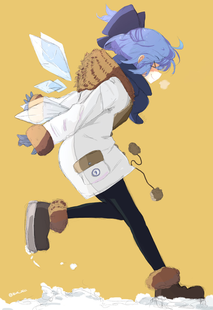 Cirno Touhou, Anime Art, , Cirno