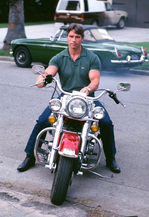 Very young - Arnold Schwarzenegger, Moto, The photo, Celebrities, Actors and actresses