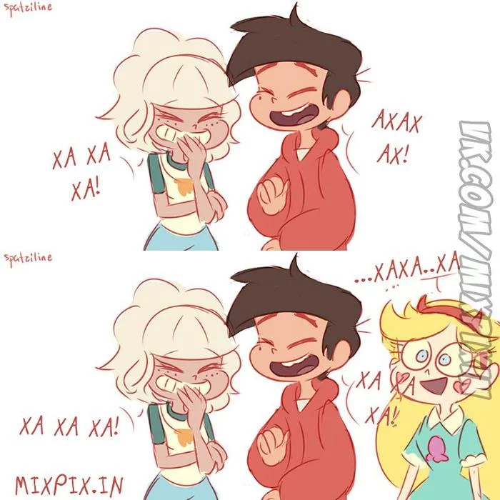 Star vs the Forces of Evil. Comic (Between Them) - Star vs Forces of Evil, Cartoons, Comics, Star butterfly, Marco diaz, Jackie lynn thomas, Longpost