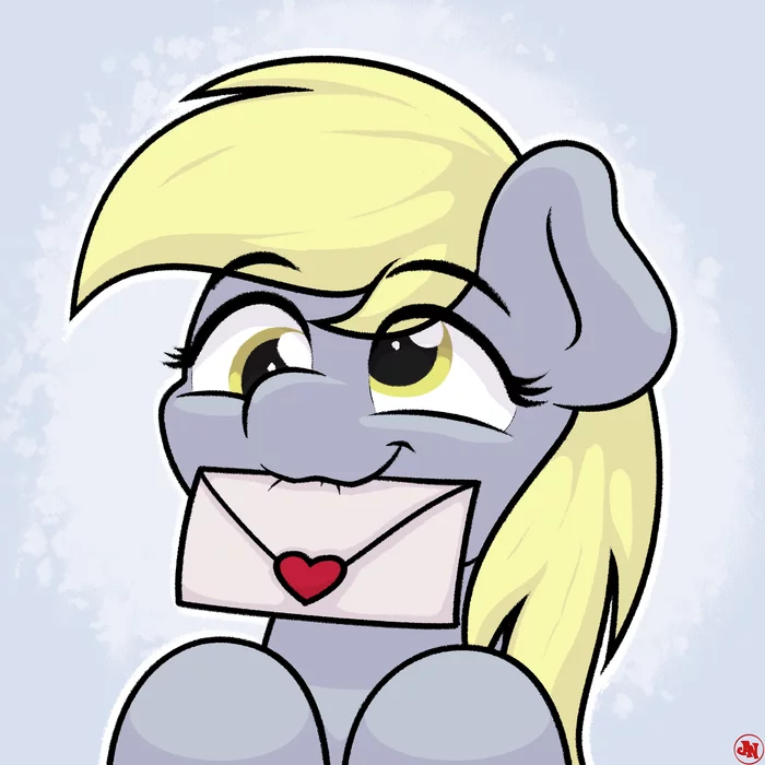 Air Mail - My little pony, PonyArt, Derpy hooves, Ljdamz1119