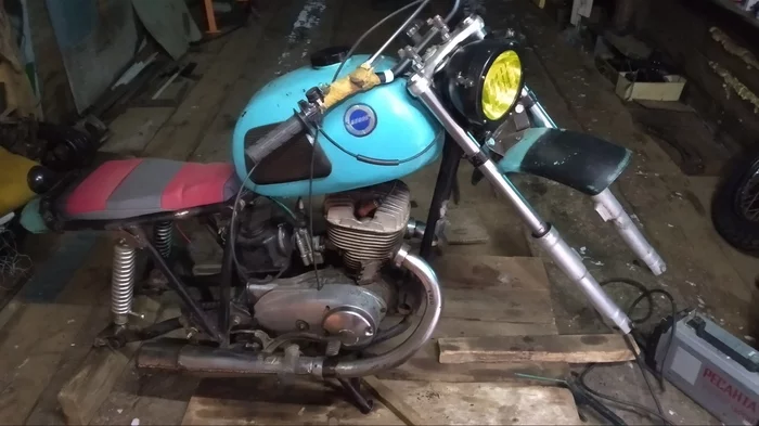 Customizing (part 3) scrambler - My, Customization, Moto, Longpost, Hobby, Motorcycles