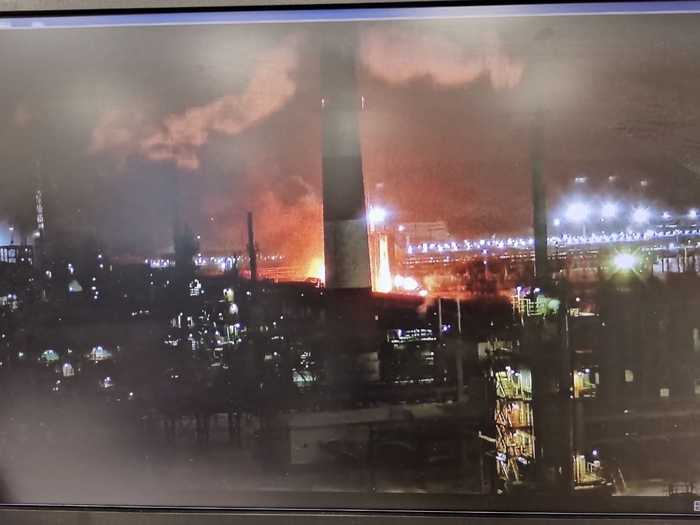 Explosion at the Ukhta oil refinery - Explosion, Ukhta, news, Video, Longpost