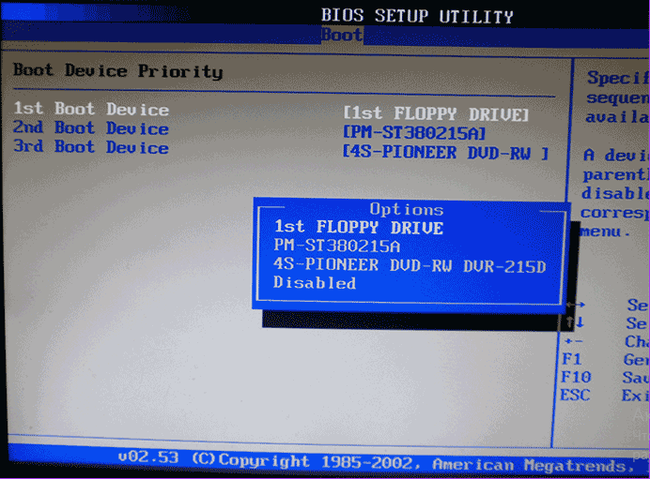 Bios gigabyte установка windows через флешку