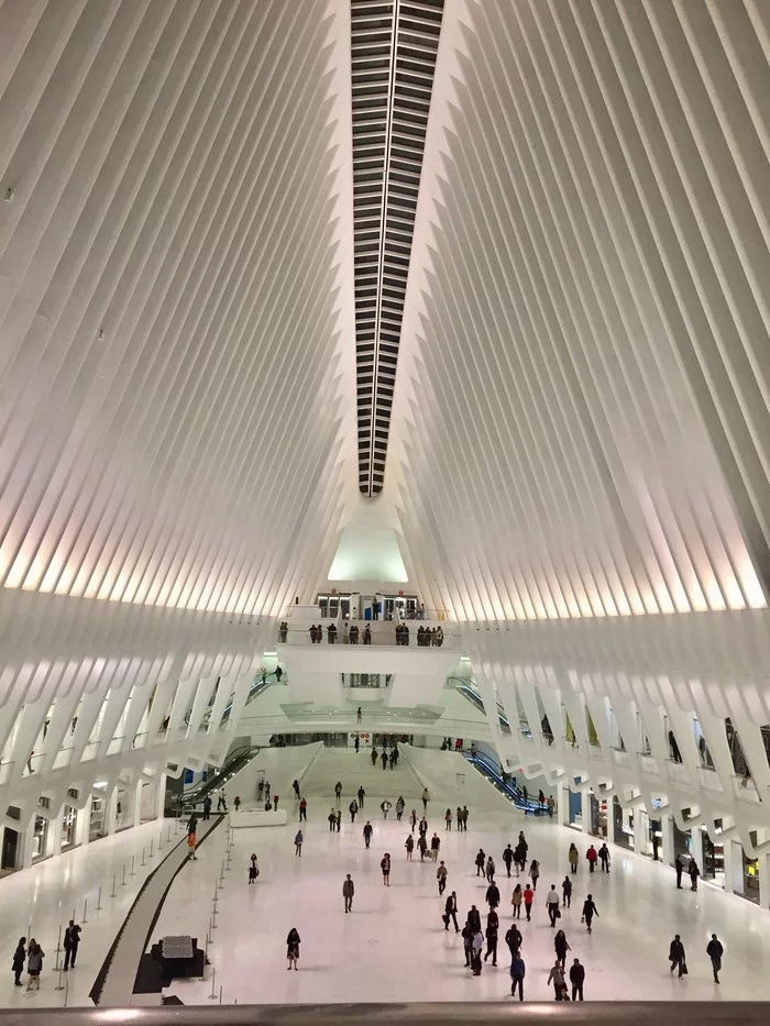 Oculus - My, Mobile photography, New York, Modern architecture