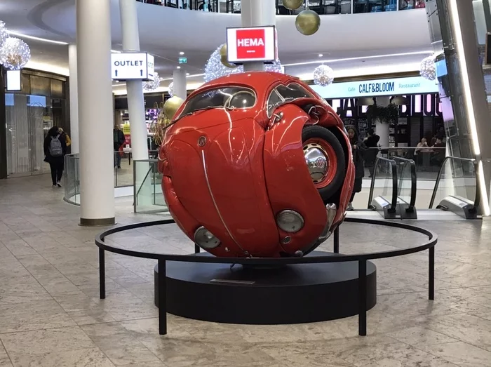 Spherical beetle - My, The photo, Auto, Sphere