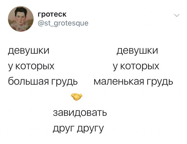 Девушки - Twitter, Грудь, Юмор, Из сети