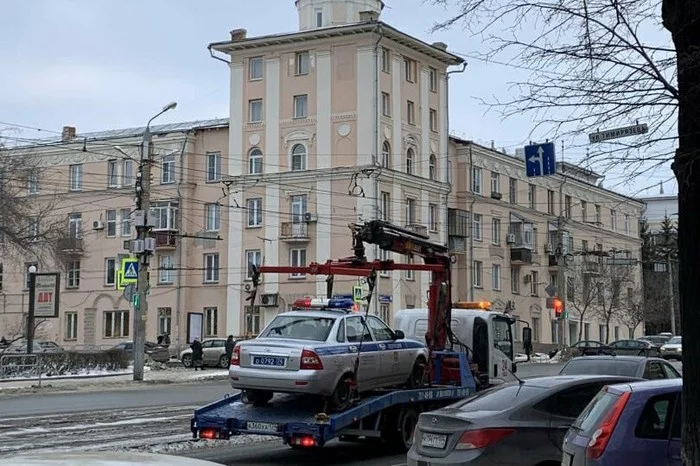 Chelyabinsk tow trucks are so harsh... - Chelyabinsk, A harsh land, Gai, Tow truck