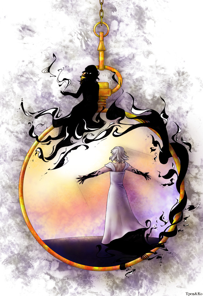 Время лечит Арт, Цифровой рисунок, Рисунок на планшете