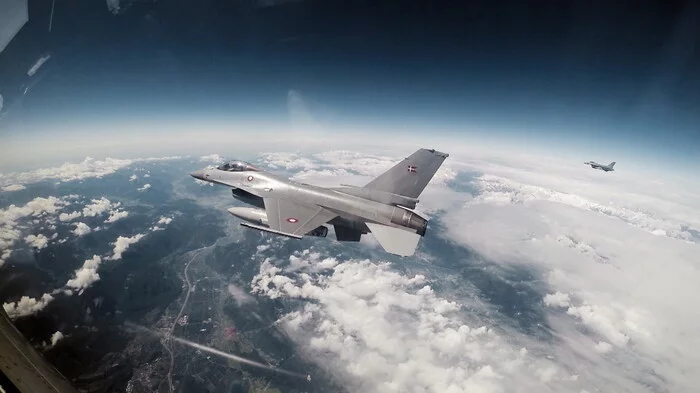 F–16 40 лет в Дании - Длиннопост, Видео, f-16, Дания
