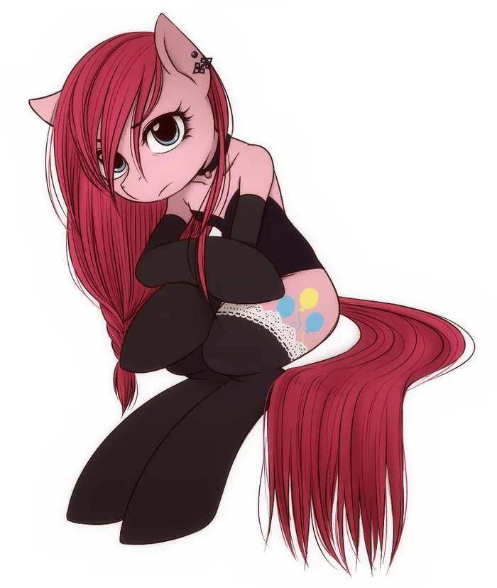 She seems to be asking - My little pony, Pinkamena diane pie, Umeguru