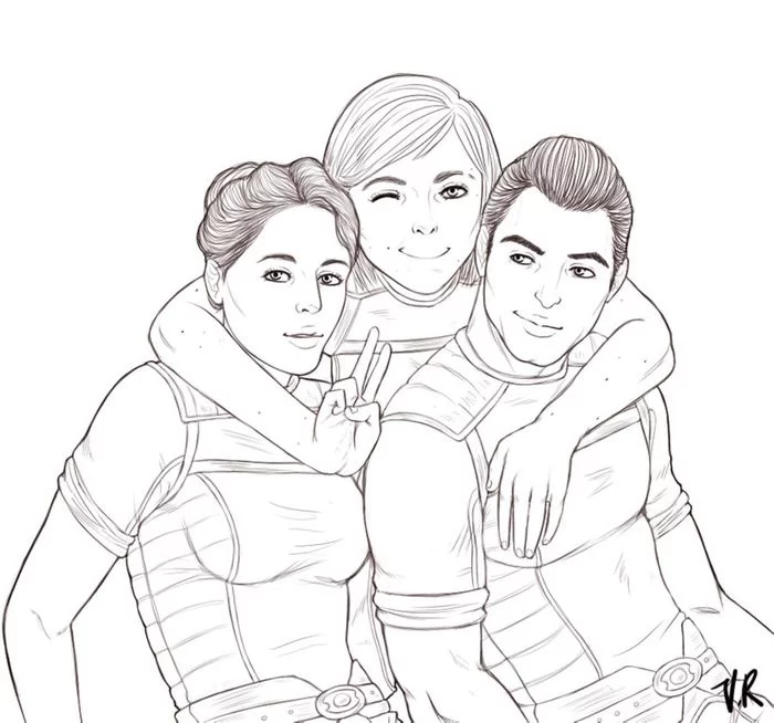 WIP: Marines - Mass effect, Shepard, Ashley Williams, Kaiden Alenko