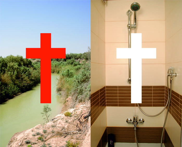 If you figure it out: - My, Baptism, Jordan, Ritual, Flash mob, Religion, faith