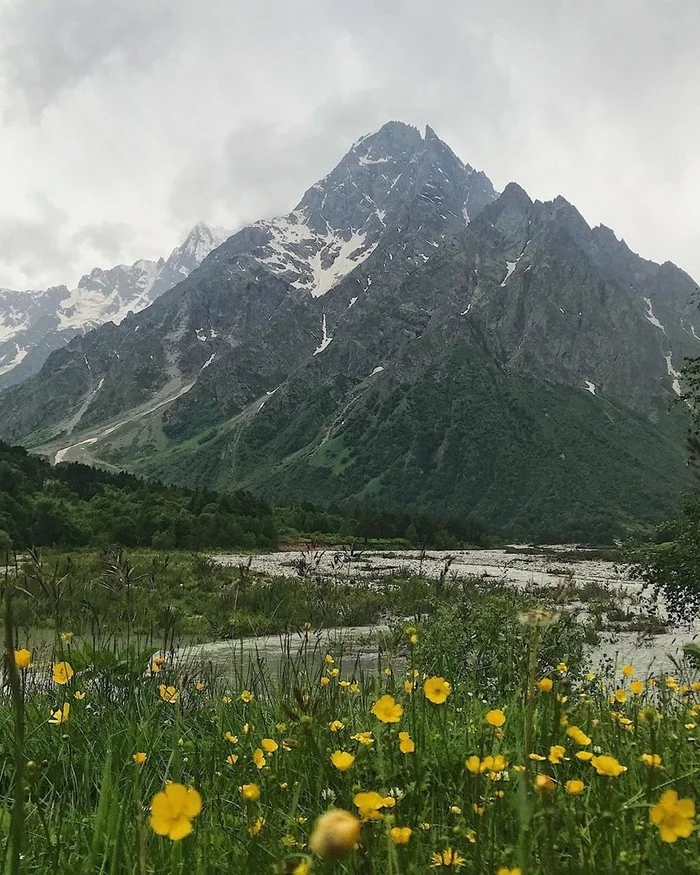 Caucasus - Nature, The mountains, Caucasus, Longpost