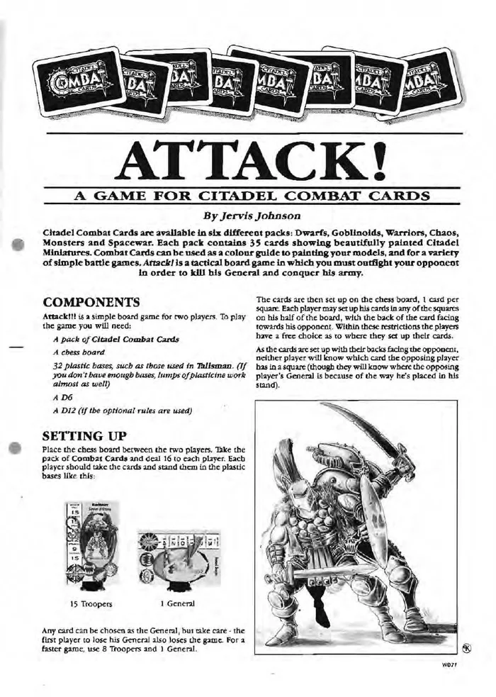 Citadel Combat Cards (1st Edition, 1988) - Моё, Warhammer 40k, Warhammer, Games Workshop, Citadel, Кки, Перевод, Old Warhammer, Rogue Trader, Длиннопост