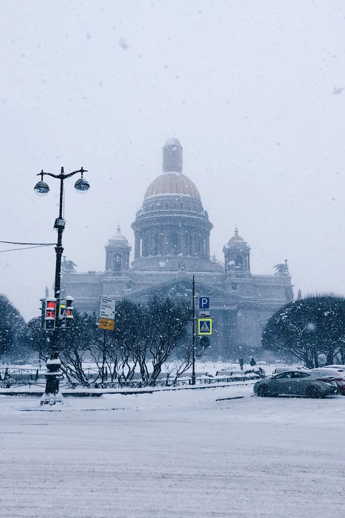 This is how St. Petersburg was a year ago) - My, Saint Petersburg, The photo, Winter, Snow, Russia