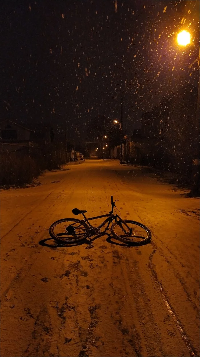 Are things like winter and cycling compatible? As for me, they complement each other perfectly - My, Winter, A bike, Cycling, Snow, Ice, Discussion