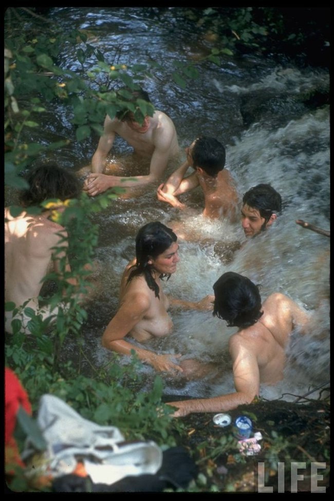 Woodstock 1969 - NSFW, Music Festival, Hippie, 60th, Woodstock, Retro, Old photo, USA, Youth, Longpost