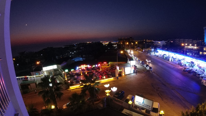 Город Сиде (Турция): ночью все только начинается Турция, Отдых, Путешествия, Видео, Длиннопост
