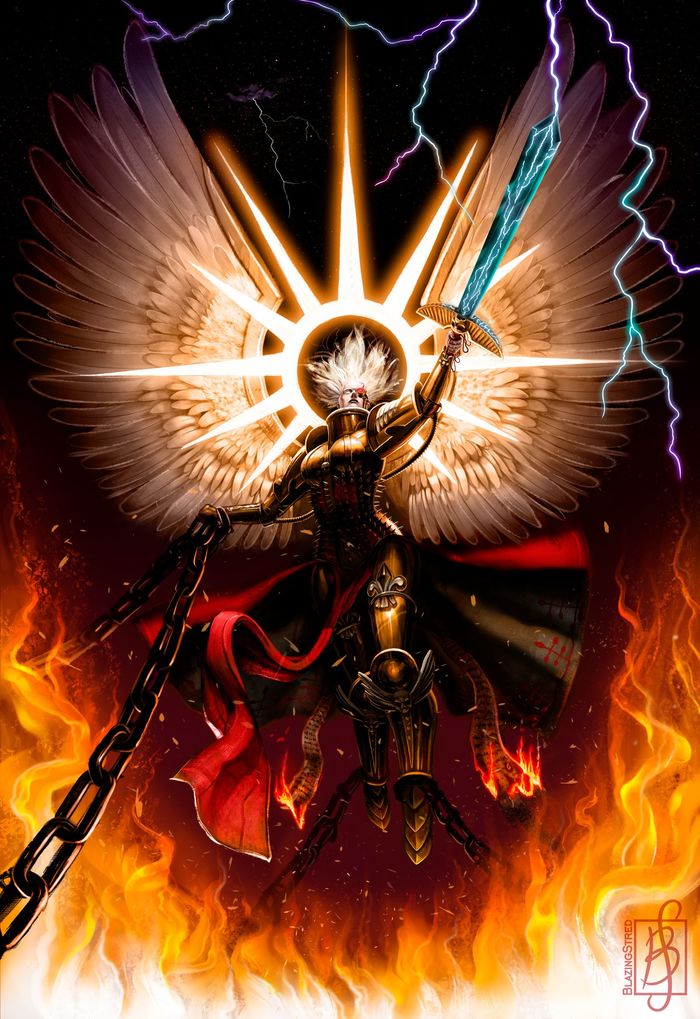    Warhammer 40k, Wh Art, Adepta Sororitas, Living Saint