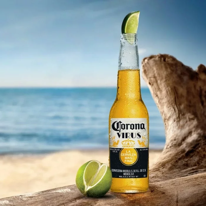 With the taste of a global epidemic - My, Coronavirus, Epidemic, Beer, Corona Extra Beer