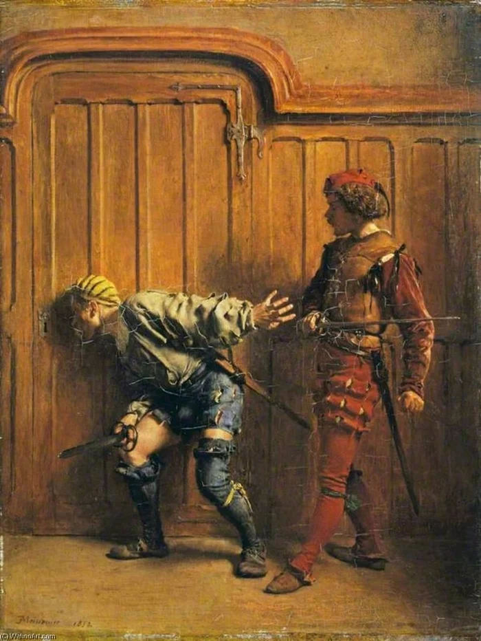 Hired assassins - League of Historians, Painting, Art, 19th century, Longpost