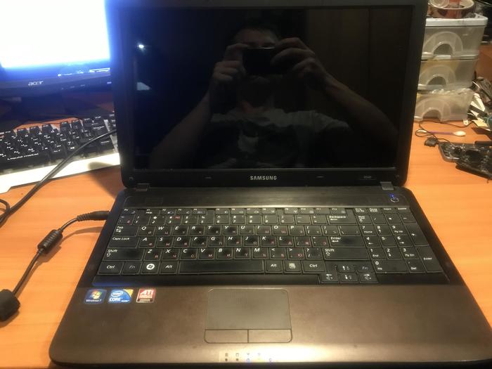 Samsung R540 laptop repair - My, Repair, Laptop Repair, Notebook, Samsung, Repair of equipment, Private Master, Sochi, Longpost