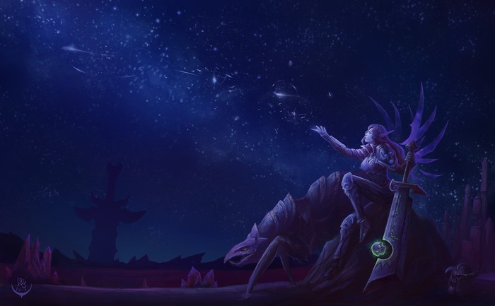  "Stars of time", : Elizanel Suhoveeva World of Warcraft, Warcraft, Game Art, , , Blizzard, Elizanel