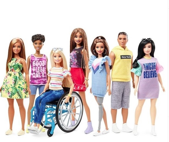 Barbie without hair and without legs: the company has released new dolls - Barbie, Mattel, Ken, Longpost