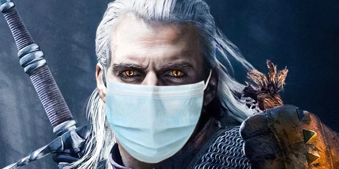 Pay for the mask with a minted coin - My, Virus, Coronavirus, Witcher