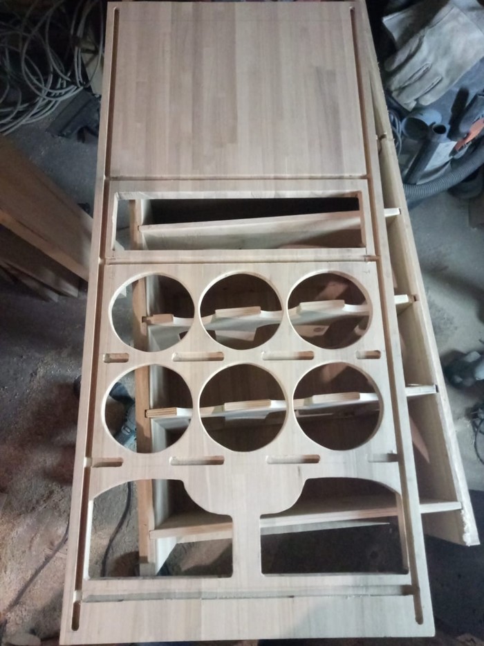 Винный шкафчик Ковка, Мебель, Винный шкаф, Ручная работа, Работа с деревом, Длиннопост