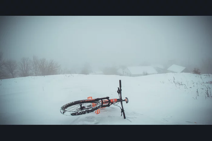 Kumysnaya Polyana and bicycle. Saratov 02.02.2020 - My, Nikon, Lightroom, Gopro 7, Video, Longpost, Saratov