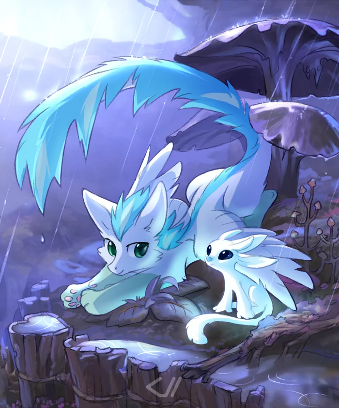 Ori and the Blind Forest - Ori, Original character, Orient and the blind forest, Crossover, My little pony, Tomatocoup, Art, Computer games