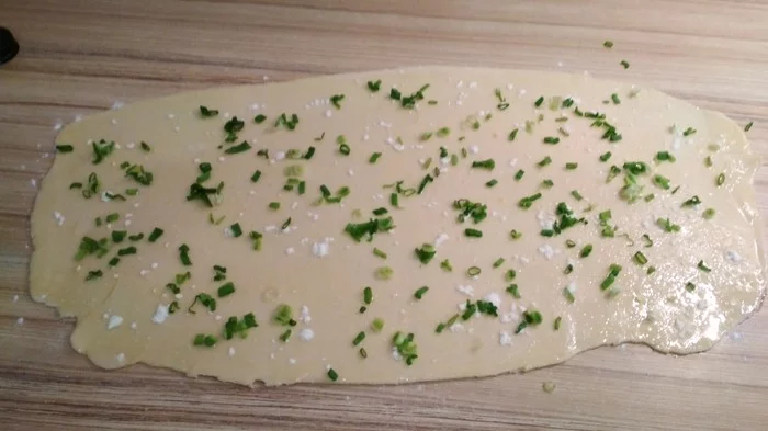 Слоёные лепешки с зелёным луком Рецепт, Лепешки, Выпечка, Тесто, Длиннопост