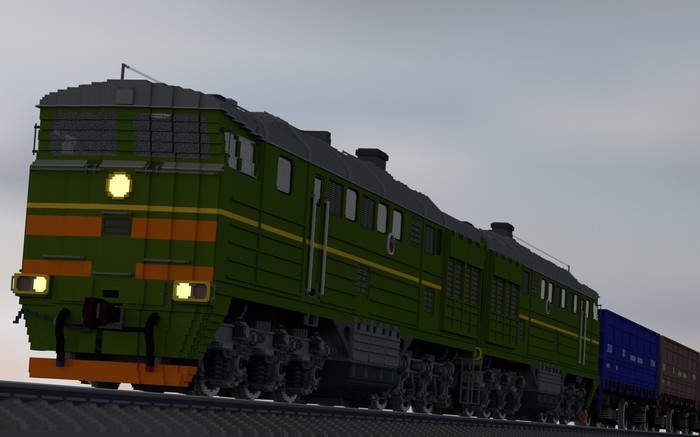   Minecraft    -,     Blender  MTS4  , Minecraft, 