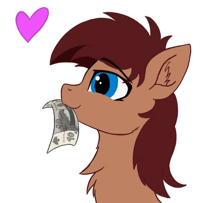 Money - My little pony, Original character, Atlas-66, 10 rubles