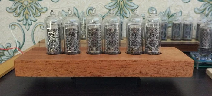 Making a case for a Nixie Clock watch - My, Wood, Crafts, Clock, Nixie clock, With your own hands, Needlework with process, Needlework, Longpost