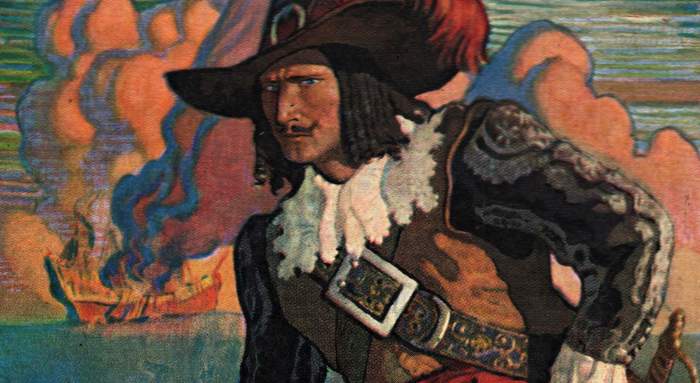Rafael Sabatini and the real heroes of Captain Blood - My, Story, Fleet, Pirates, Books, Longpost