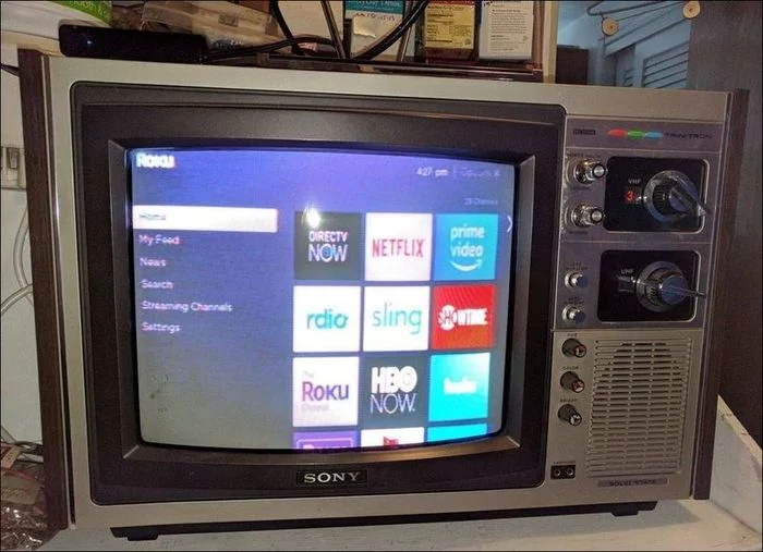 Smart TV - SMART TV, TV set, Retro, Sony