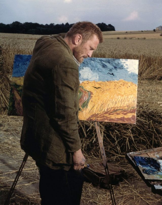 Кирк Дуглас в фильме-биографии Ван Гога Жажда жизни (1956 г.) - Кирк Дуглас, Ван Гог, Фильмы, Vintag ES, Длиннопост