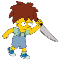 Персонажи мультипликационного сериала Simpsons (200)