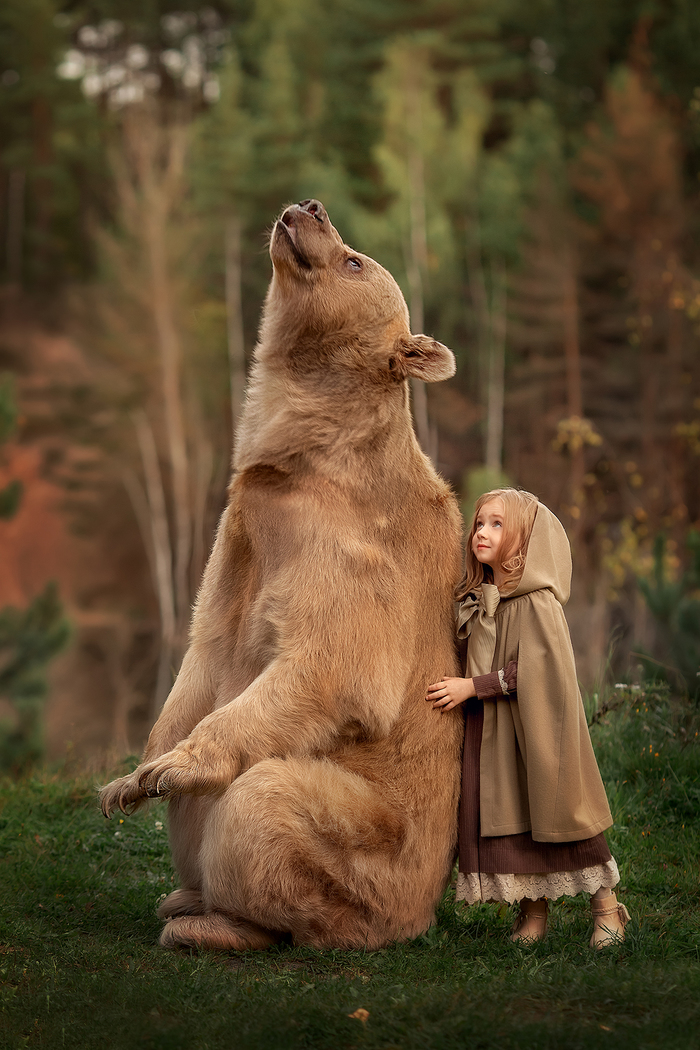 Маша и Медведь Медведь, Дети, Фотосессия, Фотография, Длиннопост