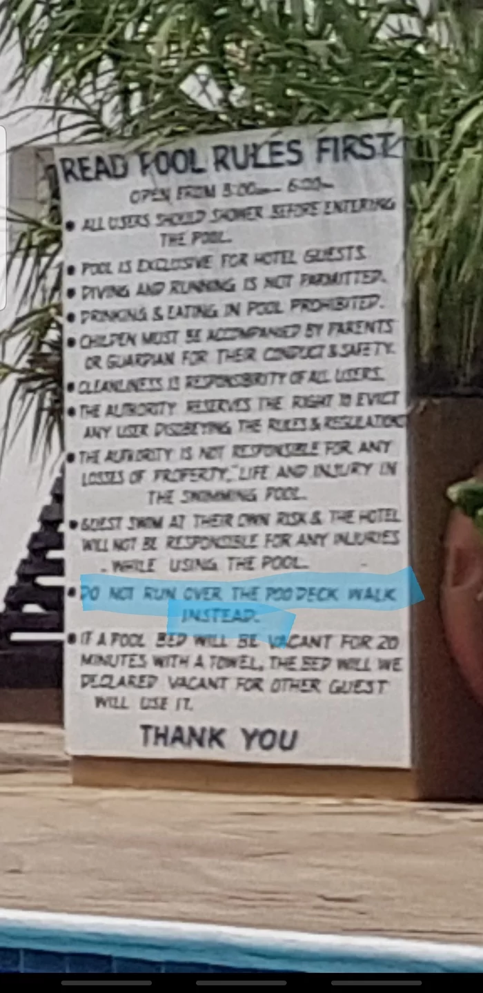 Reply to the post Funny inscriptions and signs in the Dominican Republic - My, Funny lettering, Free translation, Hotel, Dominican Republic, Food, Error, Reply to post, Longpost