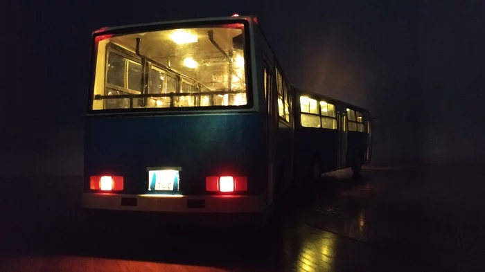 Икарус 280 из картона на радиоуправлении Икарус, Автобус, Радиоуправляемые модели, Картон, Своими руками, Видео, Длиннопост