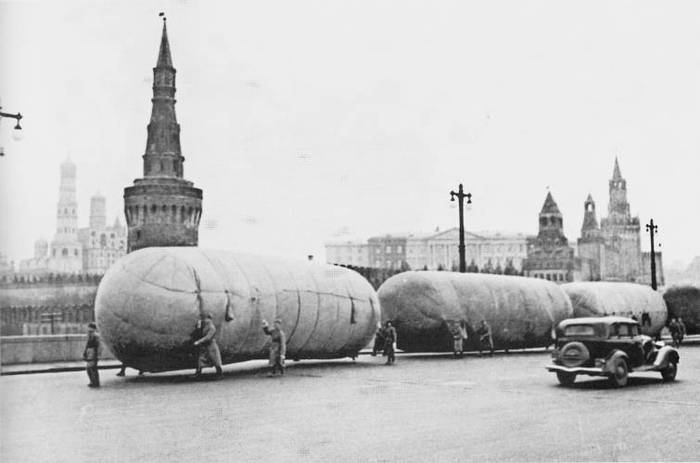 How airships fought in the Great Patriotic War - Balloon, Boom, Longpost, Air defense, Moscow, Defense