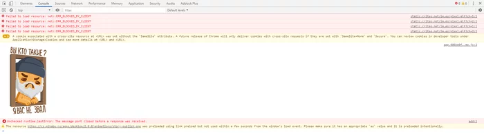 Залез в консоль браузера на пикабу - Моё, Пикабу, Юмор, Забавное