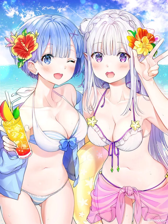 Rem or Emilia? - Anime, Re: Zero Kara, Rem (Re: Zero Kara), Survey, Characters (edit), Rem, Ram, Subaru, The best, Felt - Re:Zero Kara