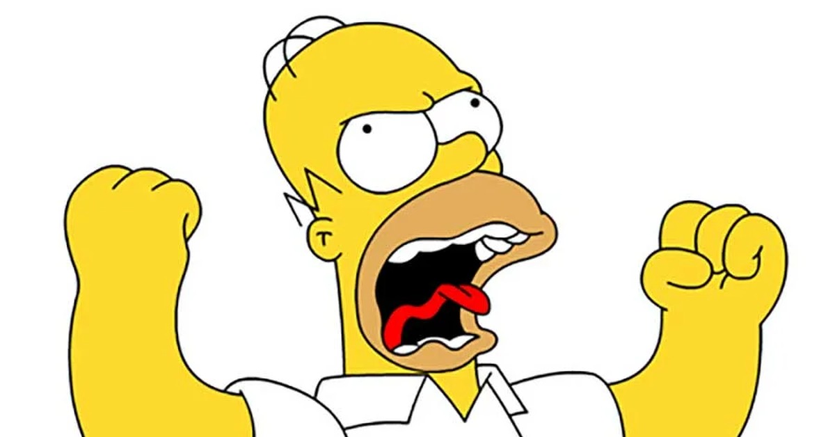 Ничего не делать картинка. Гомер симпсон в гневе. Симпсоны злой. Гомер в бешенстве.