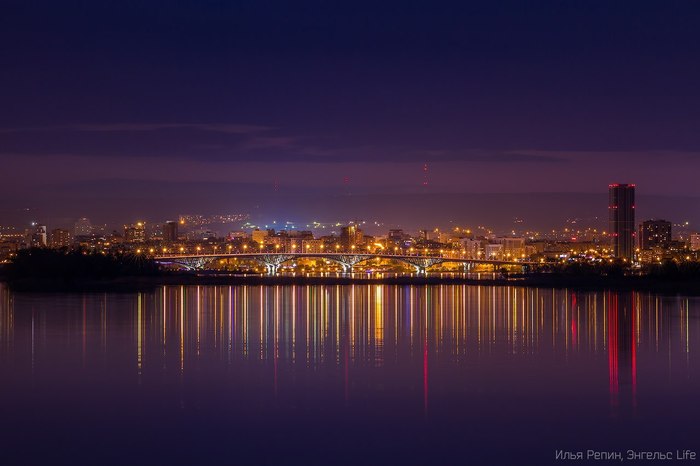 Bridge from Saratov to Engels - Saratov, Engels city, The photo